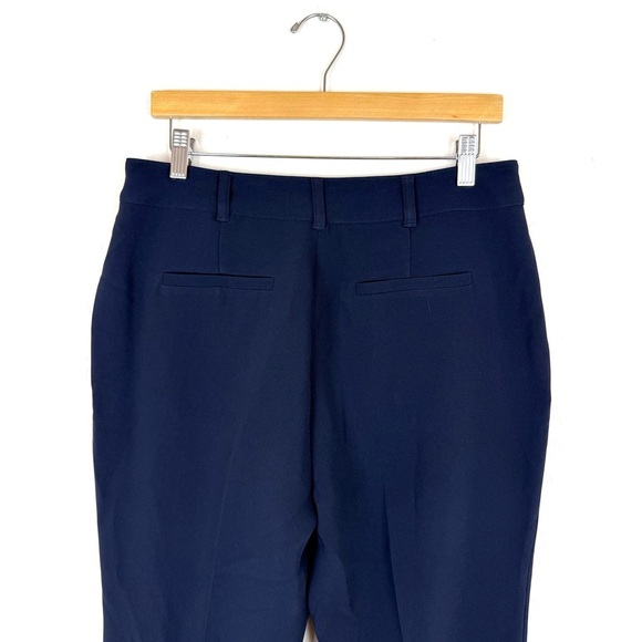 Cinq A Sept Women's Navy Kerry Slim Straight Leg Pants - Picture 5 of 7